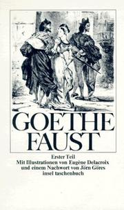 Faust I by Johann Wolfgang von Goethe