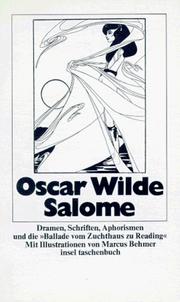 Salome. by Oscar Wilde