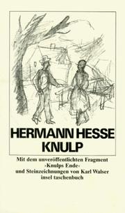 Knulp by Hesse.