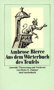 Aus dem Wörterbuch des Teufels by Dieter E. Zimmer