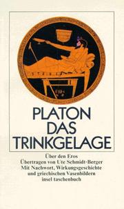 Das Trinkgelage oder Über den Eros. by Plato