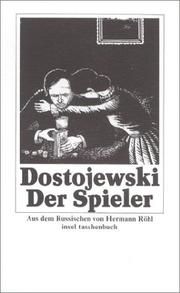 Der Spieler by Fiódor Dostoievski