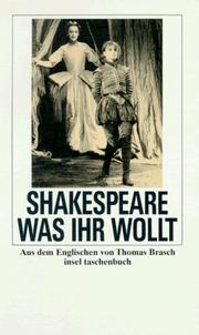 Was ihr wollt. by William Shakespeare