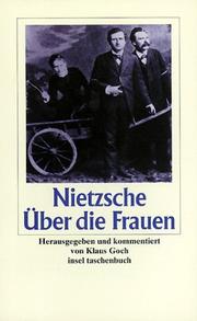 Über die Frauen. by Friedrich Nietzsche
