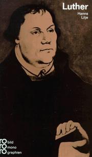 Martin Luther by Hanns Lilje
