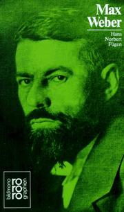 Max Weber by Hans Norbert Fügen