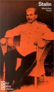 Josef W. Stalin by Maximilien Rubel