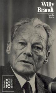 Willy Brandt by Carola Stern