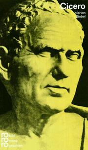 Marcus Tullius Cicero by Marion Giebel