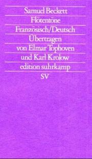 Flötentöne by Samuel Beckett