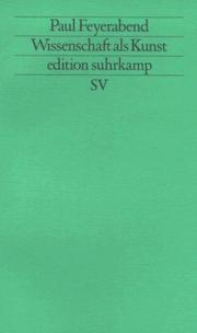 Wissenschaft als Kunst by Paul K. Feyerabend