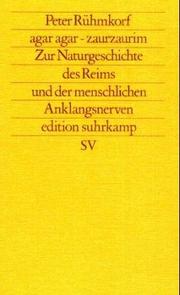 Agar Agar, Zaurzaurim by Peter Rühmkorf