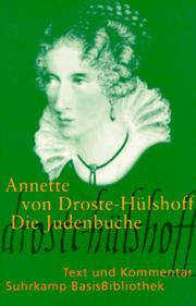 Die Judenbuche by Annette von Droste-Hülshoff