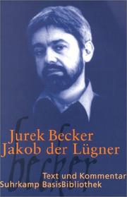 Jakob der Lügner by Jurek Becker