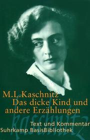 Das dicke Kind by Marie Luise Kaschnitz