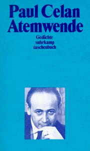 Atemwende by Paul Celan