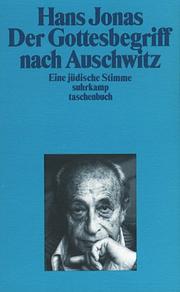 Der Gottesbegriff nach Auschwitz. Eine jüdische Stimme by Hans Jonas