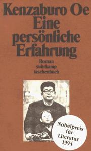 Eine persönliche Erfahrung. Roman by Kenzaburō Ōe