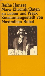 Marx-Chronik by Maximilien Rubel