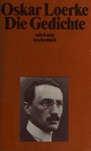 Die Gedichte by Oskar Loerke