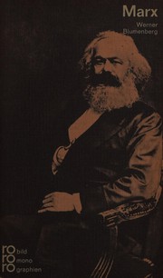 Karl Marx by Werner Blumenberg
