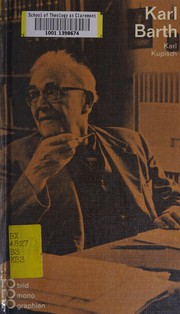 Karl Barth by Karl Kupisch
