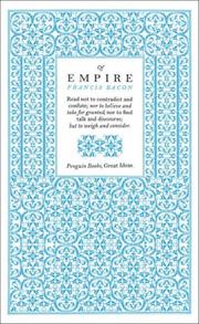 Of Empire by Francis Bacon