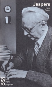 Karl Jaspers by Hans Saner