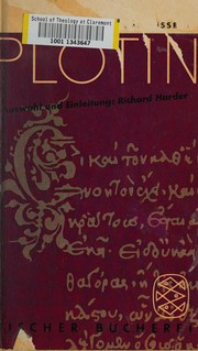 Plotin by Plotinus