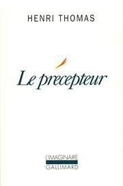 Le précepteur by Henri Thomas