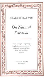 On Natural Selection by Charles Darwin