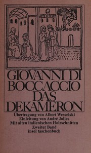 Das Dekameron by Giovanni Boccaccio