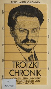 Trotzki-Chronik by Heinz Abosch