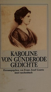 Gedichte by Karoline von Günderode