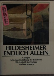 Endlich allein by Wolfgang Hildesheimer