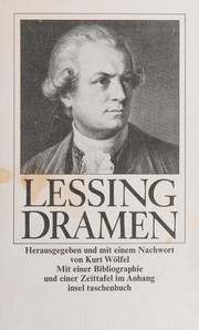 Dramen by Gotthold Ephraim Lessing