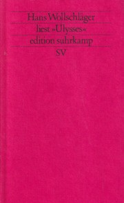 Hans Wollschläger liest "Ulysses" by Hans Wollschläger