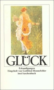 Glück. Erkundigungen. by Gottfried Honnefelder