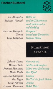 Rumänien erzählt by Petru Dumitriu