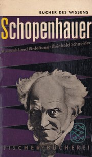 Schopenhauer by Reinhold Schneider