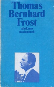 Frost by Thomas Bernhard