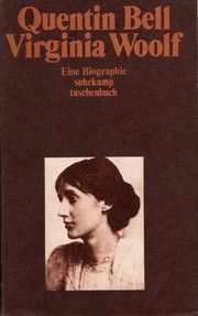 Virginia Woolf by Quentin Bell