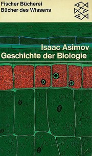 Geschichte der Biologie by Isaac Asimov