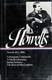 Novels 1875-1886 by William Dean Howells