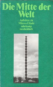 Die Mitte der Welt by Hans Peter Duerr