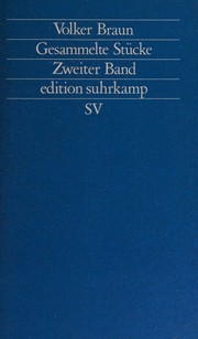 Gesammelte Stücke by Volker Braun