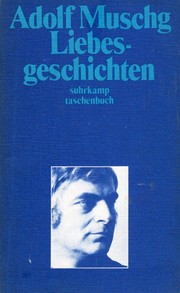 Liebesgeschichten by Adolf Muschg