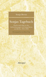 Sonjas Tagebuch by Sonja Borus