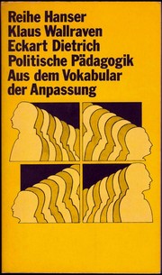 Politische Pädagogik by Klaus Peter Wallraven
