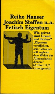 Fetisch Eigentum by Eckart Spoo